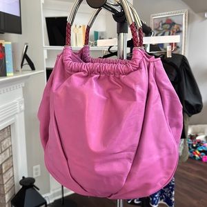 Elie Tahari Leather Emma Tote Bag.